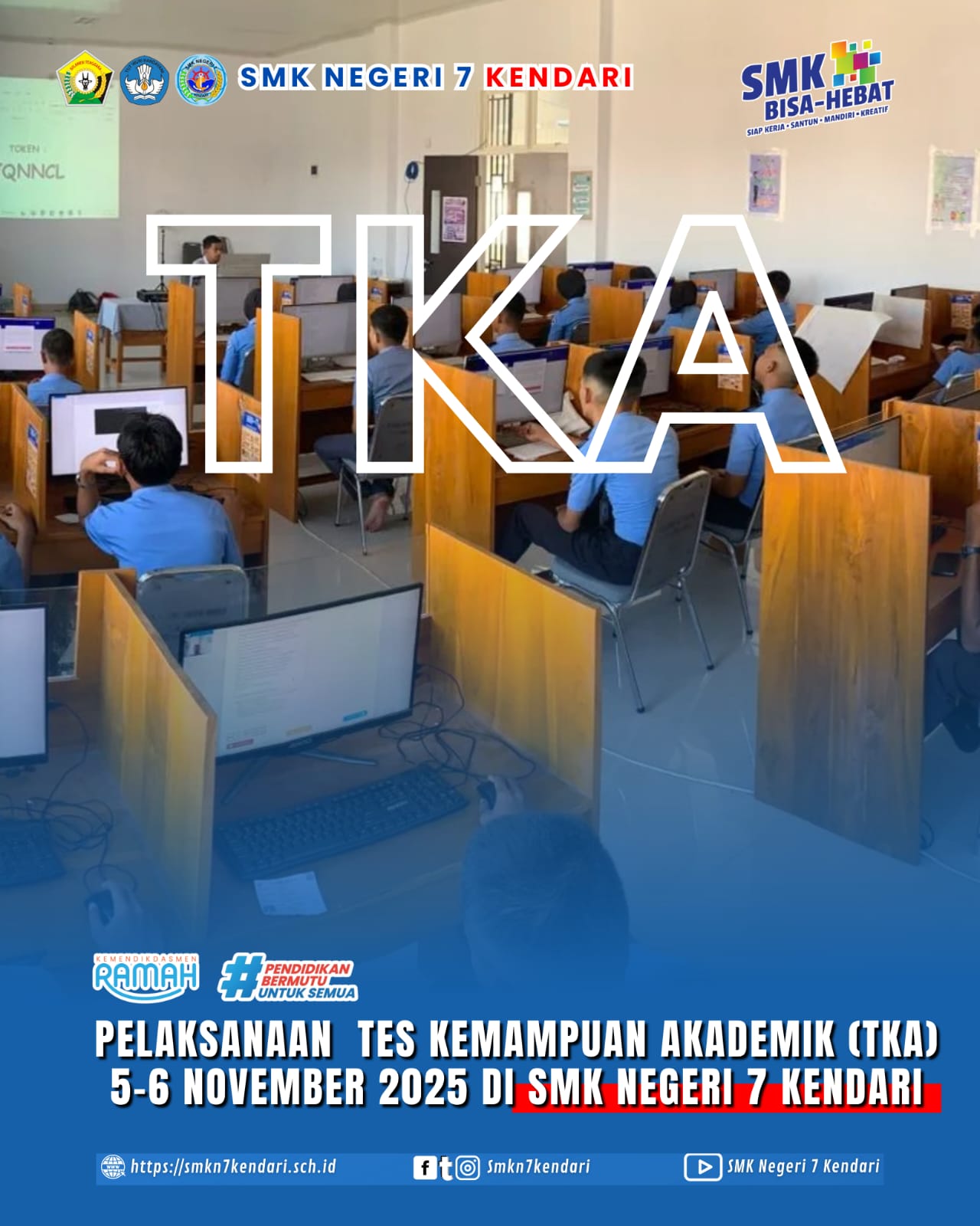 TKA Sukses di Kendari: Ukur Kemampuan Siswa SMA/SMK